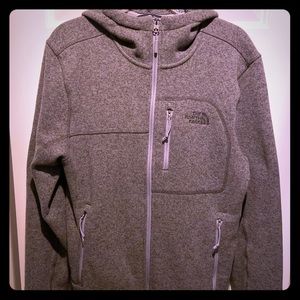 Men’s gray North Face Jacket